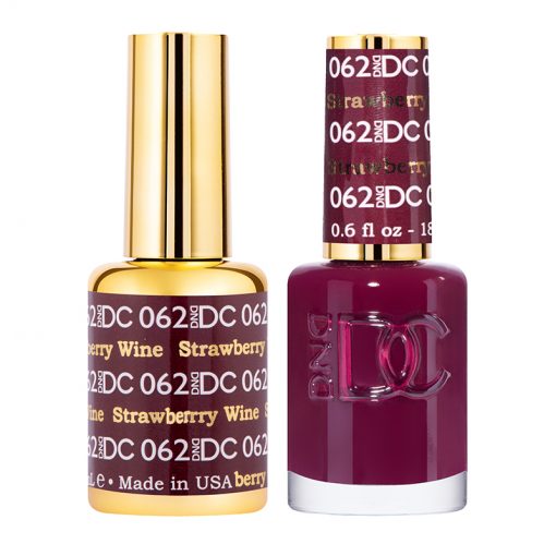 DND DC Polish & Lacquer - 62 - Strawberry Wine