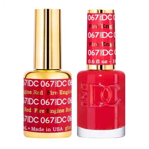 DND DC Polish & Lacquer - 67 - Fire Engine Red
