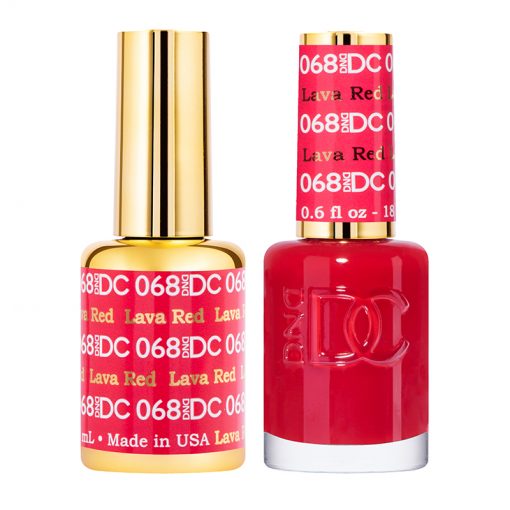 DND DC Polish & Lacquer - 68 - Lava Red