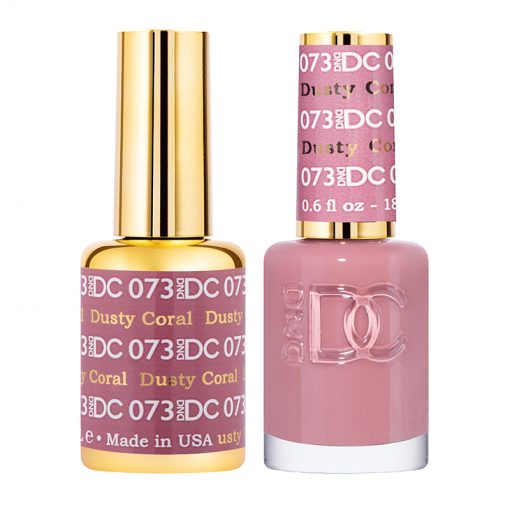 DND DC Polish & Lacquer - 73 - Dusty Coral