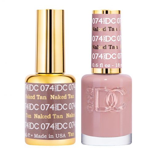 DND DC Polish & Lacquer - 74 - Naked Tan