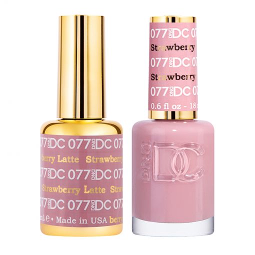 DND DC Polish & Lacquer - 77 - Strawberry Latte