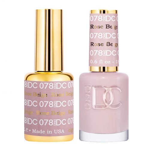 DND DC Polish & Lacquer - 78 - Rose Beige