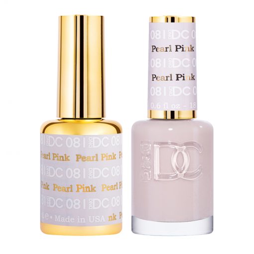 DND DC Polish & Lacquer - 81 - Pearl Pink