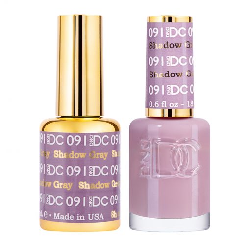 DND DC Polish & Lacquer - 91 - Shadow Gray