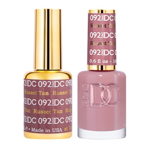 DND DC Polish & Lacquer - 92 - Russet Tan