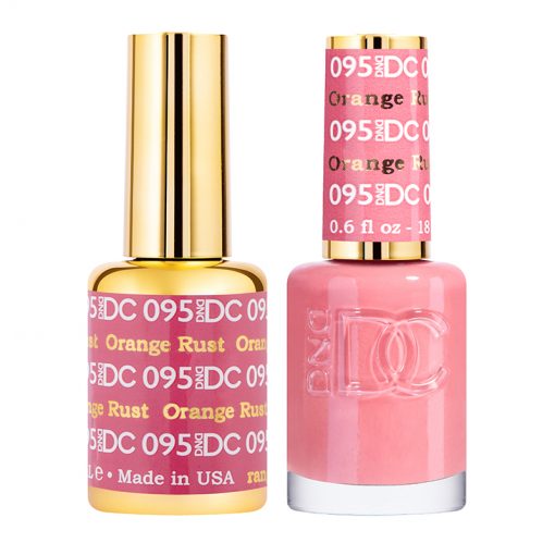 DND DC Polish & Lacquer - 95 - Orange Rust
