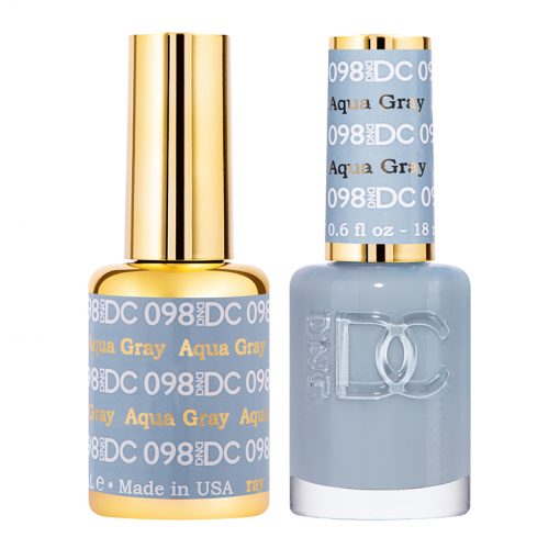 DND DC Polish & Lacquer - 98 - Aqua Gray