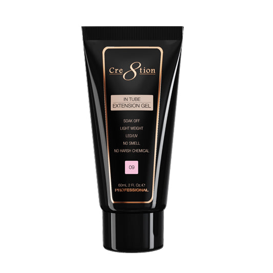 Cre8tion Poly Gel-Extension Gel In Tube 2oz - #09