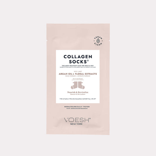 Voesh Collagen Sock - Argan Oil + Floral Extract