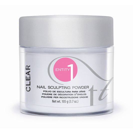 Entity Beauty Nail Acrylic Sculpting Powder CLEAR - Size 3.7oz