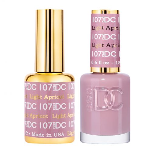 DND DC Polish & Lacquer - 107 - Light Apricot