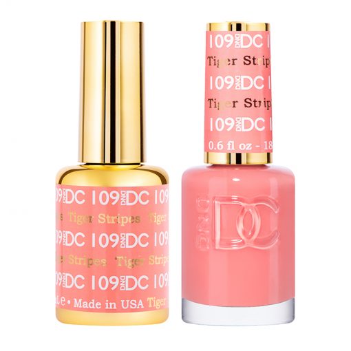 DND DC Polish & Lacquer - 109 - Tiger Stripes