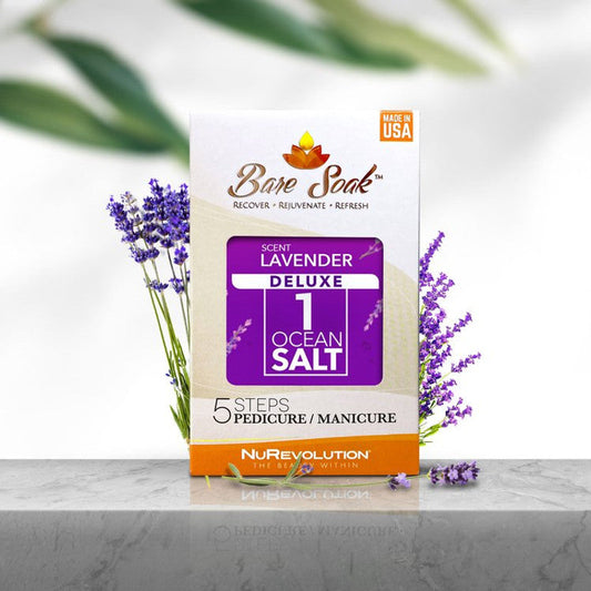 Nurevolution Bare Soak 5 Step Case 50 kits - Lavender