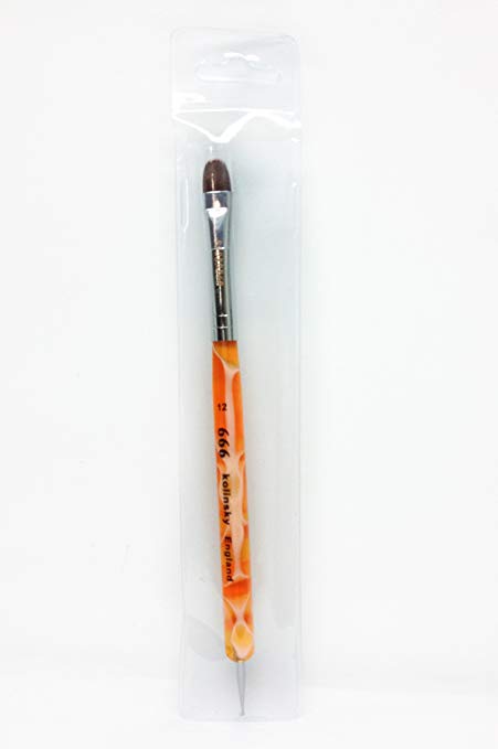 French Brush with DOT - 666 Kolinsky England - Size #12