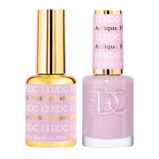 DND DC Polish & Lacquer - 133 - Antique Pink