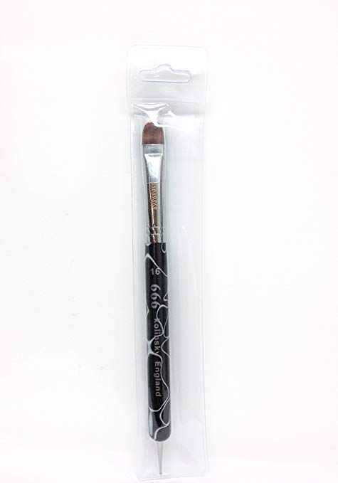 French Brush with DOT - 666 Kolinsky England - Size #16