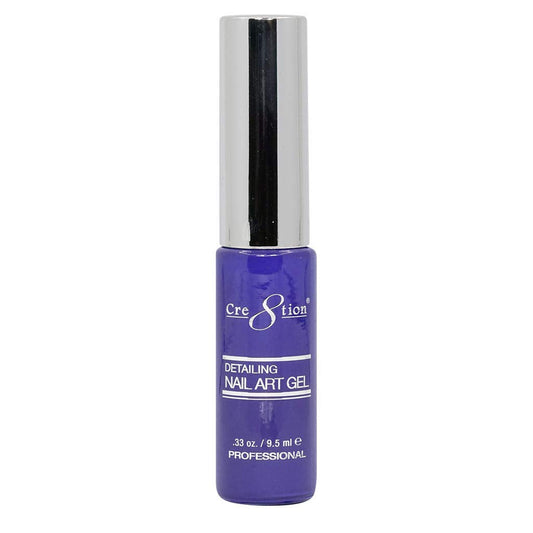 Cre8tion - Gel Nail Polish - Detailing Nail Art (18-Electric Blue)