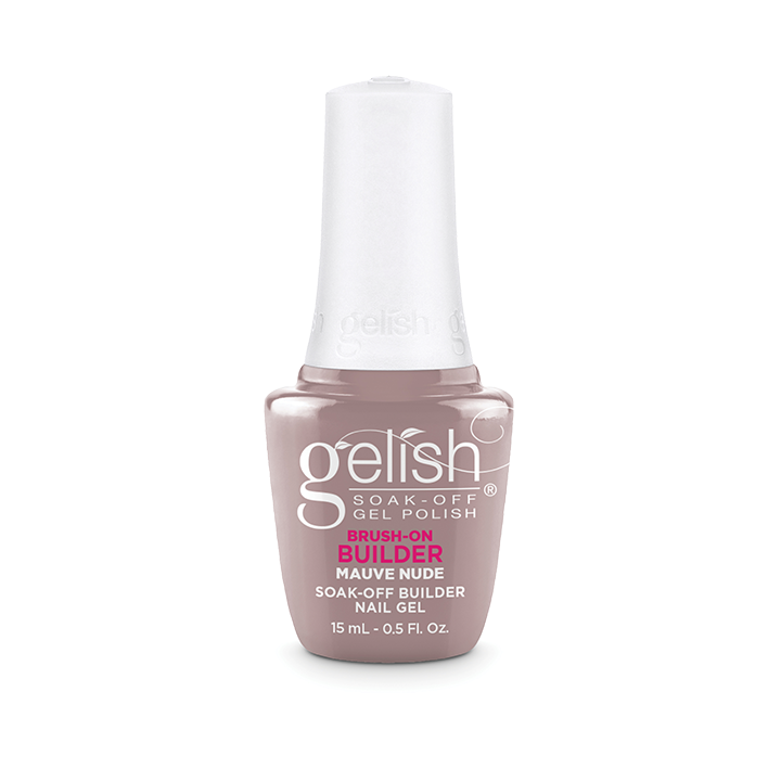 Gelish Brush-On Builder Mauve Nude, 0.5 fl. oz