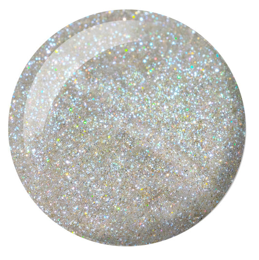 DND DC Mermaid Soak off Gel in holographic glitter - #240 Sea Shell