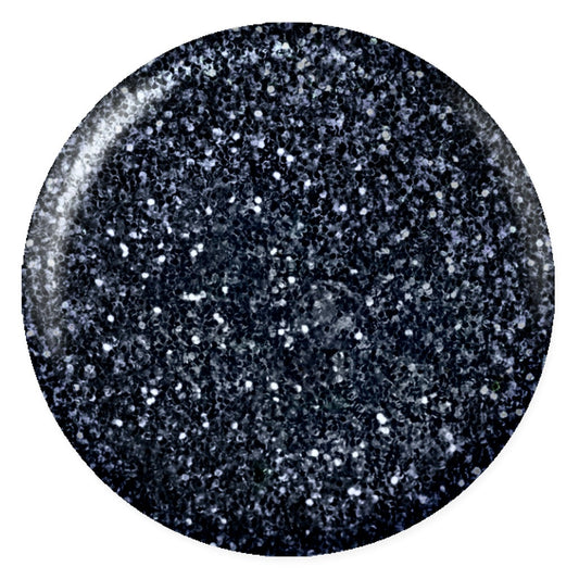 DND DC Mermaid Soak off Gel in holographic glitter - #252 Seaweed