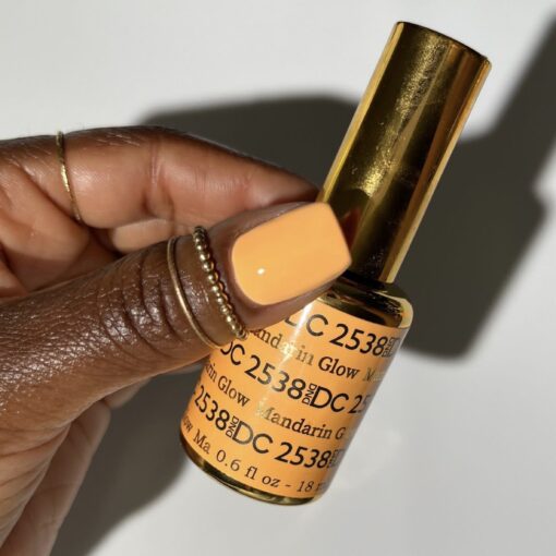 DND DC Premium set Gel Color Matching Polish Color - Mandarin Glow #2538