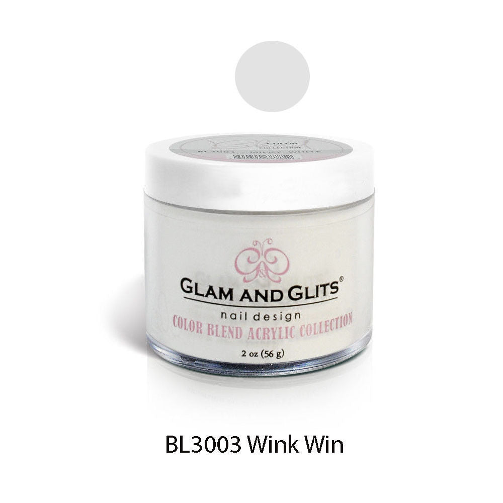 Glam & Glits Blend Ombre & Marbling Nail Acrylic Color Powder - 2oz/Jar
