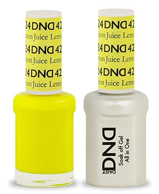 DND Gel Polish & Lacquer - 424 - Lemon Juice