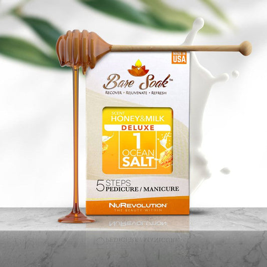 Nurevolution Bare Soak 5 Step Case 50 kits - Honey & Milk