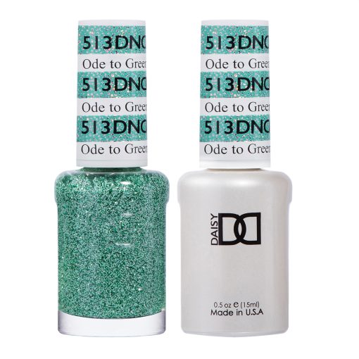DND Gel Polish & Lacquer - 513 - Ode To Green
