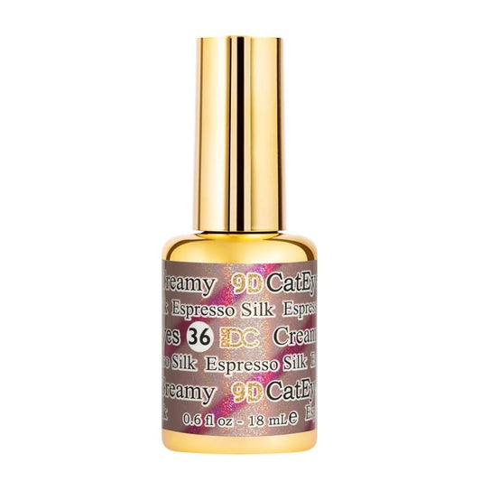 DND DC 9D Cateyes #36 – Espresso Silk, 0.6 OZ