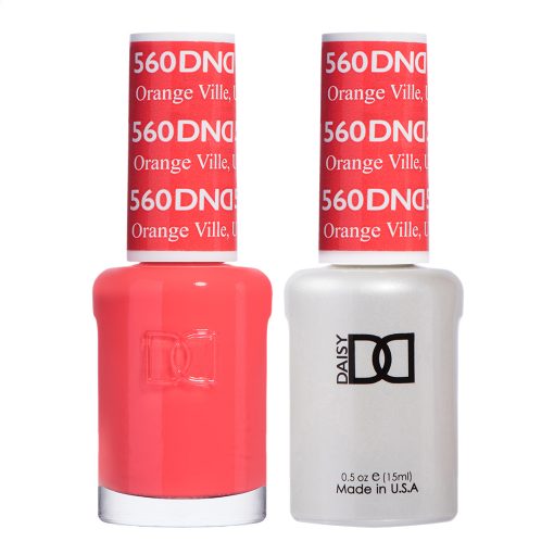 DND Gel Polish & Lacquer - 560 - Orange Ville