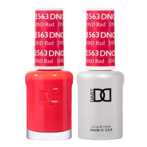 DND Gel Polish & Lacquer - 563 - DND Red