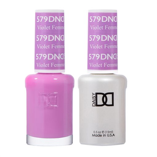DND Gel Polish & Lacquer - 579 - Violet Femmes