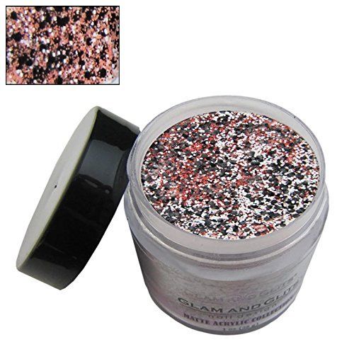 Glam and Glits - MATTE Acrylic Color Powder For Manicure & Pedicure 1oz/Jar