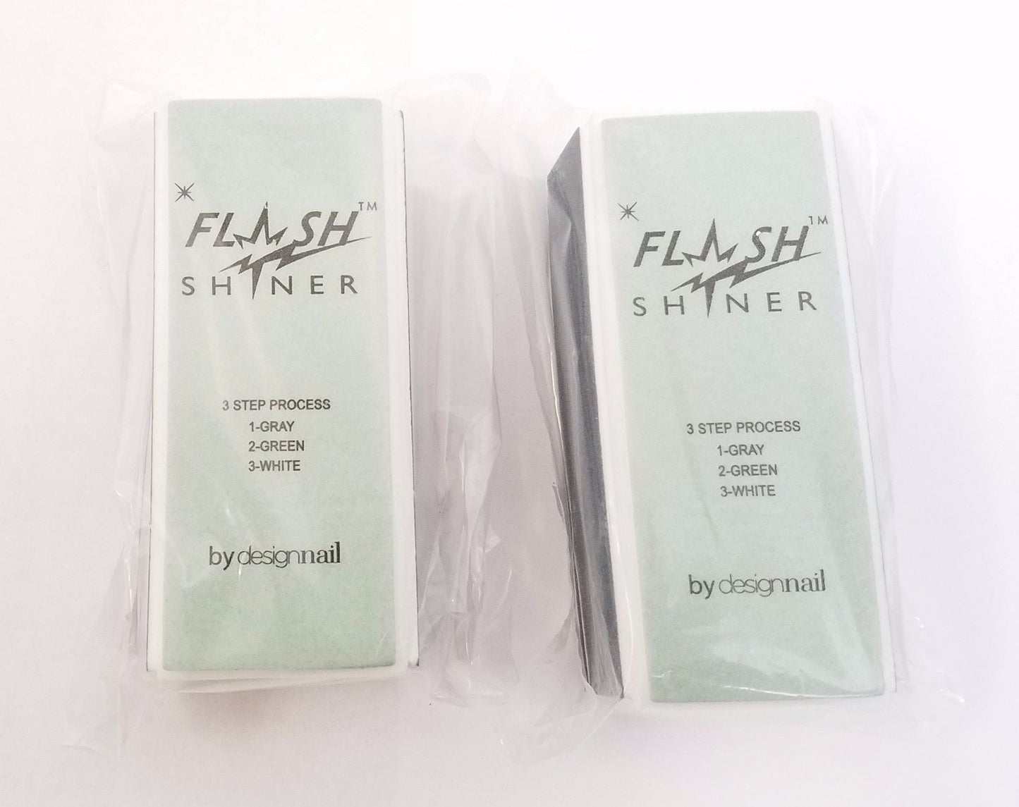 Nail Shiny Buffer - Design Nail Flash Shiner 3 - ways Buffer Block