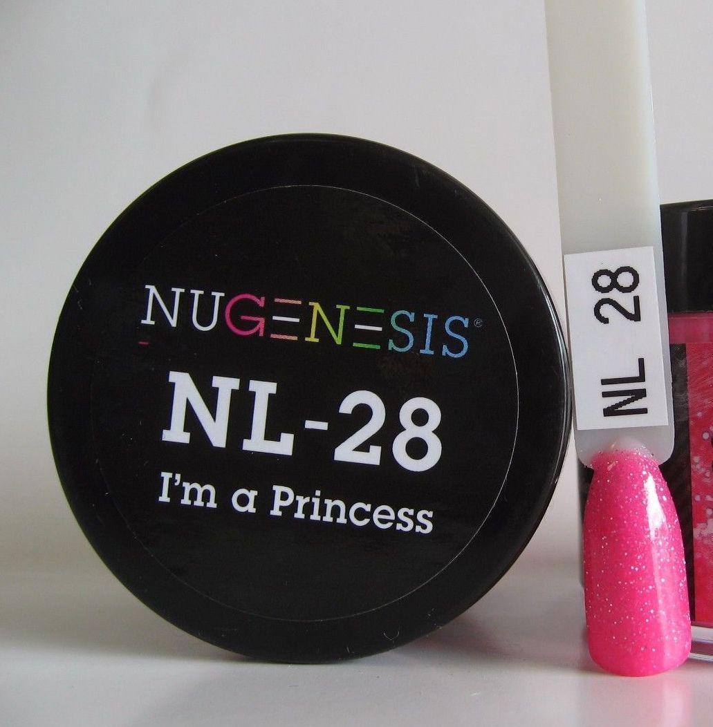 NuGenesis Nails Dipping Powder Glitters 2oz/43gr jar