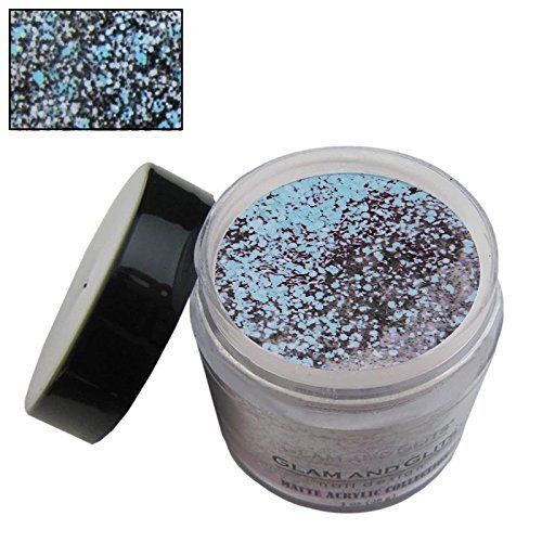 Glam and Glits - MATTE Acrylic Color Powder For Manicure & Pedicure 1oz/Jar