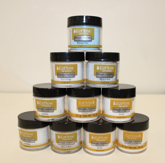EzFlow Boogie Nights Acrylic Glitter Powder "TIME TO SHINE" - Choose your Colors
