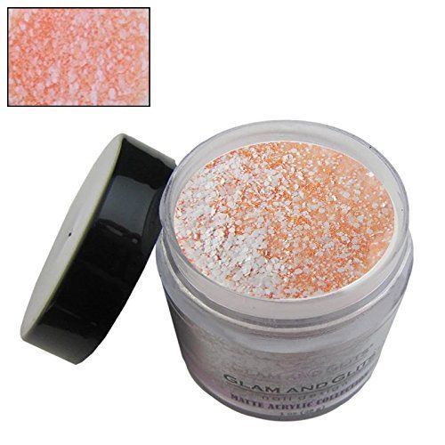 Glam and Glits - MATTE Acrylic Color Powder For Manicure & Pedicure 1oz/Jar