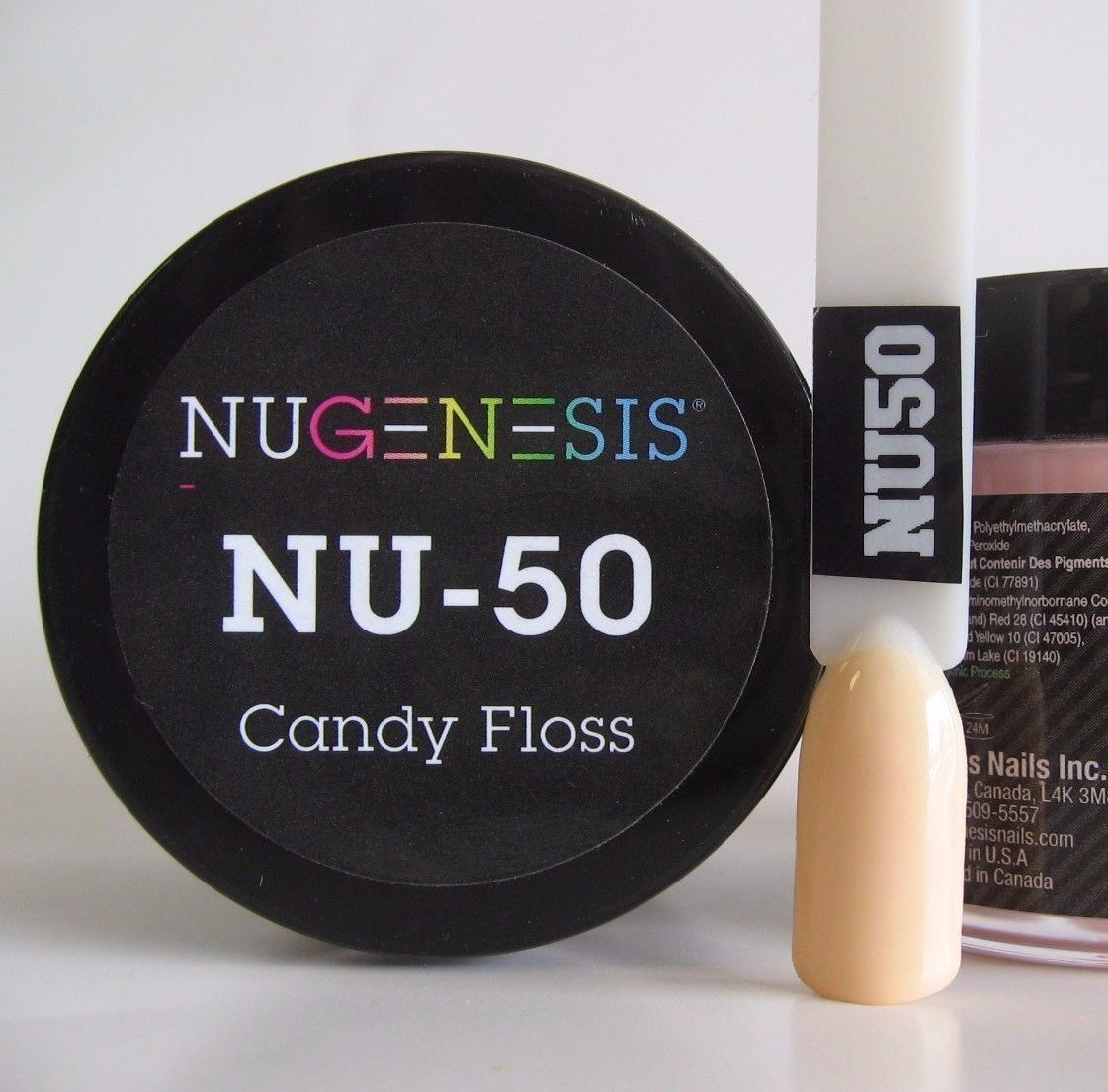 NuGenesis  Nail Dipping Powder Color 2oz - (NU01 - 60) - Choose Your Color