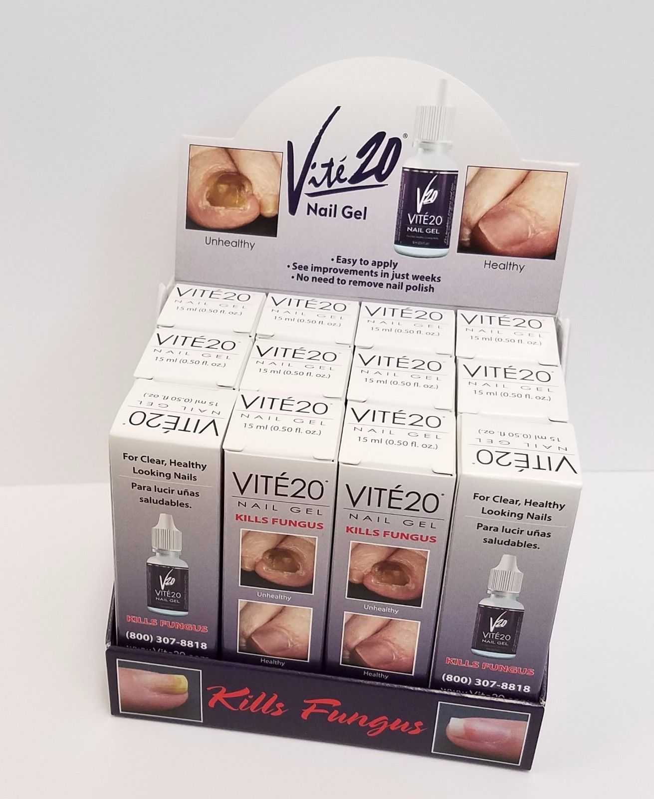 Vite20 - Nail Clearing Gel 0.5oz/15ml
