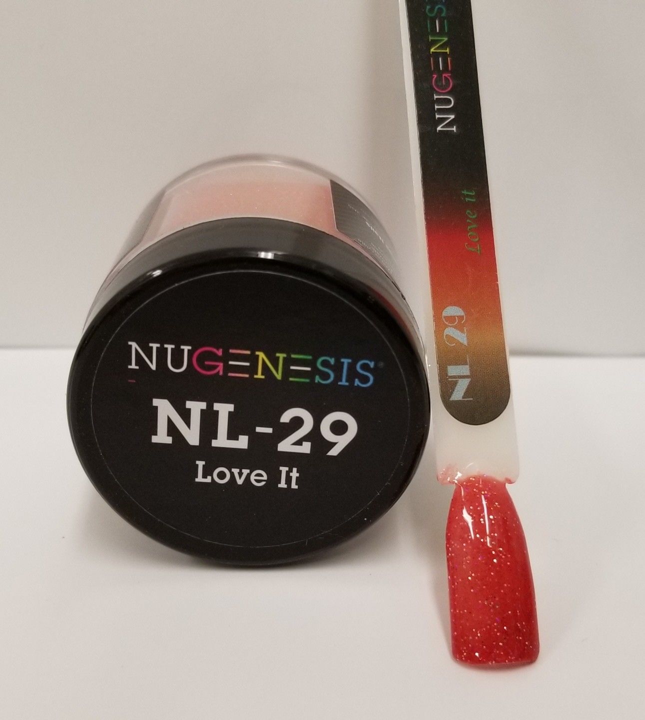 NuGenesis Nails Dipping Powder Glitters 2oz/43gr jar