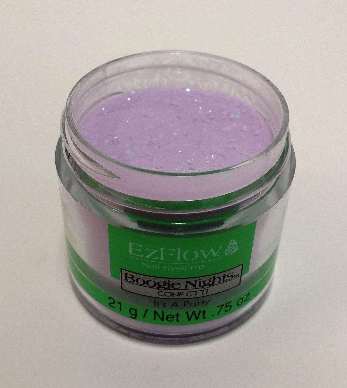 EzFlow Boogie Nights Acrylic Glitter Powder  "CONFETTI"  - Choose your Colors