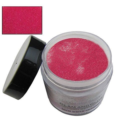 Glam and Glits - MATTE Acrylic Color Powder For Manicure & Pedicure 1oz/Jar