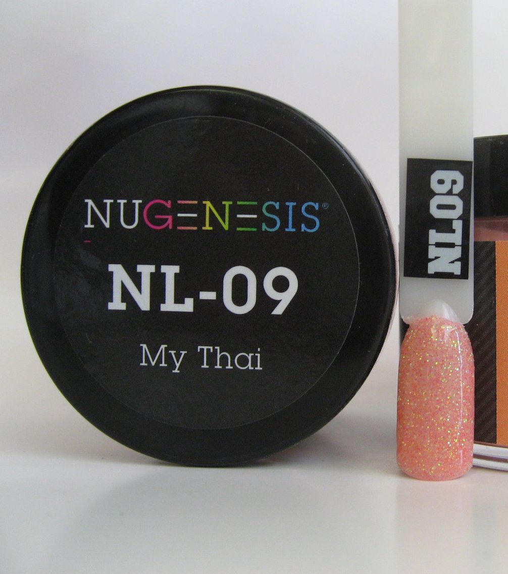 NuGenesis Nails Dipping Powder Glitters 2oz/43gr jar