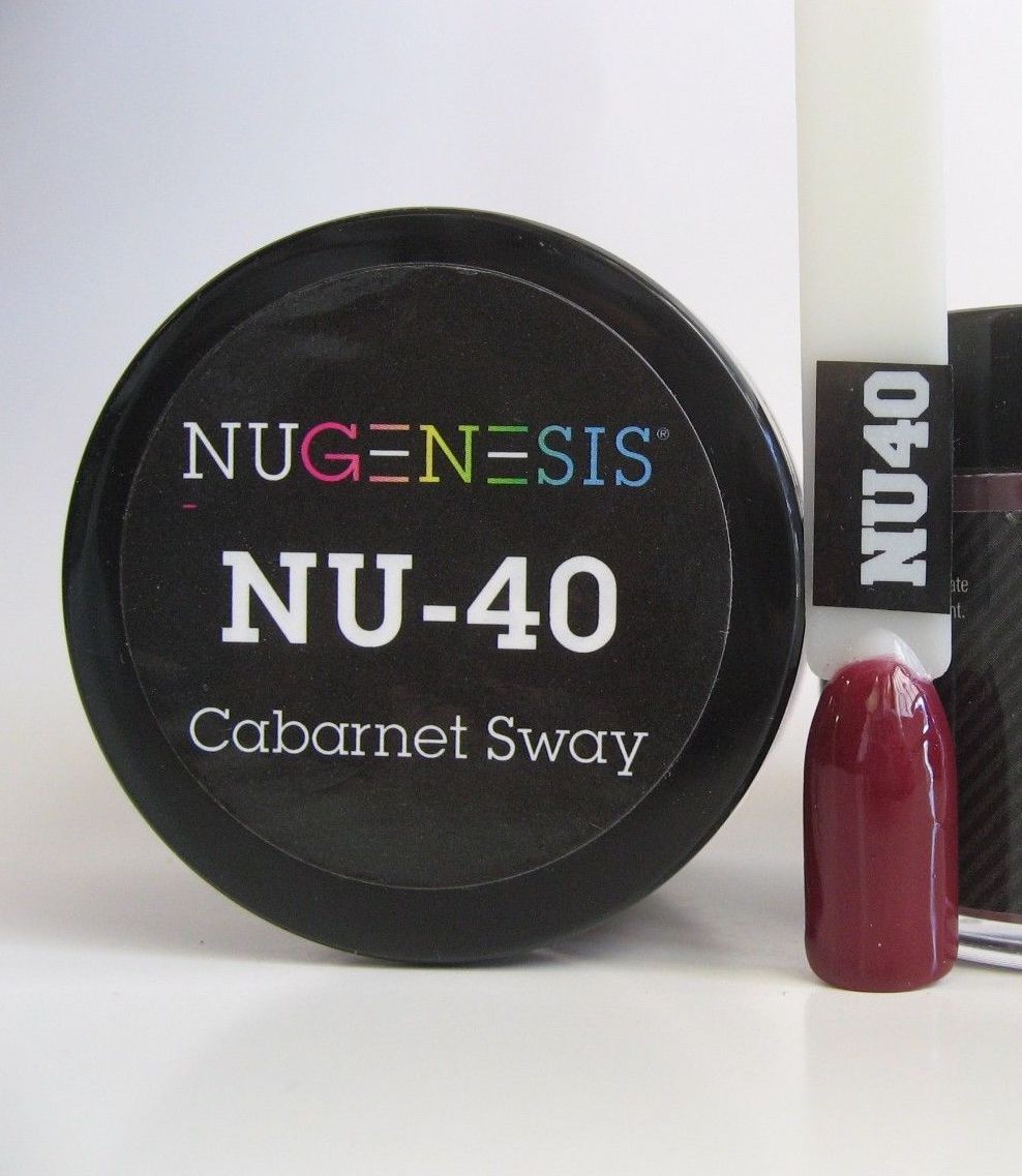 NuGenesis  Nail Dipping Powder Color 2oz - (NU01 - 60) - Choose Your Color