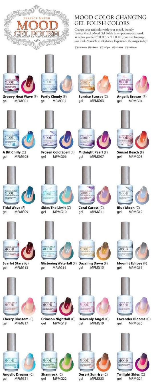 Lechat Mood Changing Gelcolor - Choose Your Favorite Colors