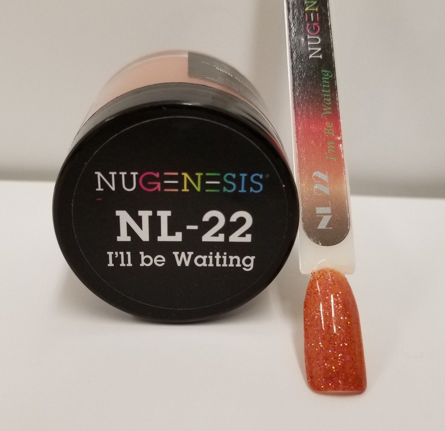 NuGenesis Nails Dipping Powder Glitters 2oz/43gr jar
