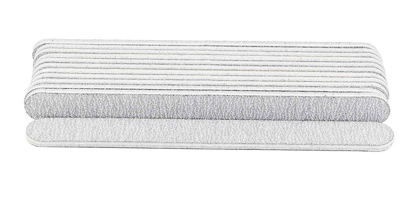 Zebra Nail Files, Professional Quality, Emery Board - Pack of 50 (Made in USA)